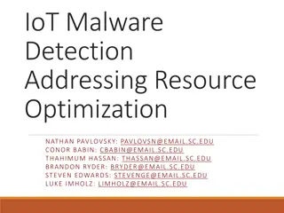 Optimizing IoT Malware Detection for Resource-Constrained Devices