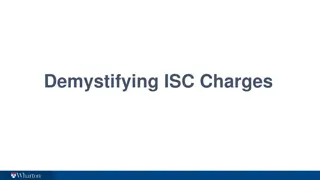 ISC Charges and IT Billing at Penn