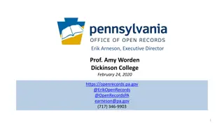 Accessing Government Records: A Brief Guide on RTKL and Public Information