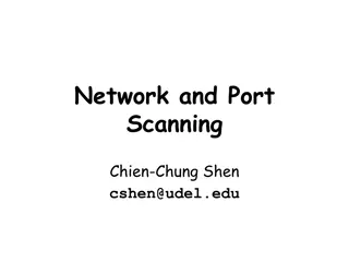 Network and Port Scanning Techniques