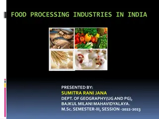 Insights into the Flourishing Food Processing Industry in India