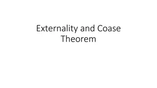 Externality and the Coase Theorem in Economics