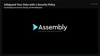 Effective Strategies for Data Security and Risk Mitigation in Legal Firms