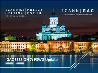 PSWG Update: Enhancing Public Safety Efforts Through Collaborative Initiatives