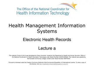 Electronic Health Records: Key Concepts and Differences