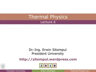 Adiabatic Expansion in Thermal Physics