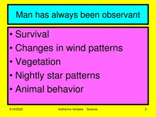 Scientific Methods of Observation and Inference