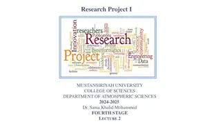 Effective Strategies for Background Research in Atmospheric Sciences