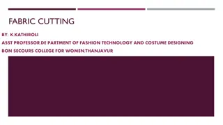 Fabric Cutting Methods and Techniques for Garment Manufacturing