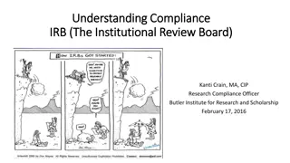 Research Compliance and IRB Review Process Explained