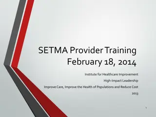 High Impact Leadership for Healthcare Improvement and Cost Reduction