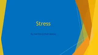 Stress and Its Implications on Health