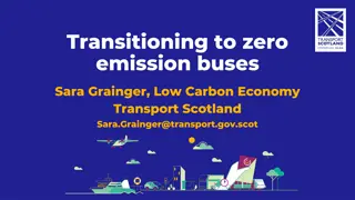 Decarbonising Transport in Scotland: A Vision for Zero-Emission Fleet