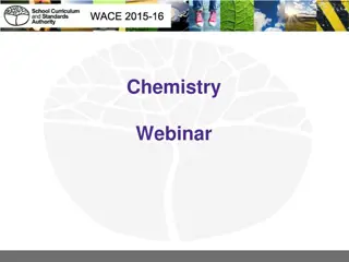 Changes in Year 11 and Year 12 Chemistry ATAR Courses