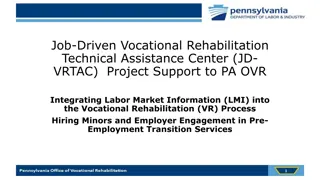 Integrating Labor Market Information into Vocational Rehabilitation Process