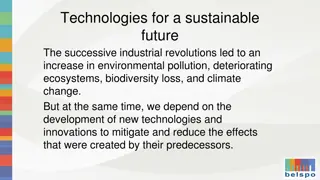Technological Innovations for a Sustainable Future and Society