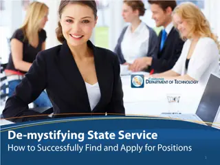 State Job Application Process Guide