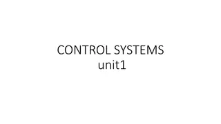 Control Systems: Types, Advantages, and Differences
