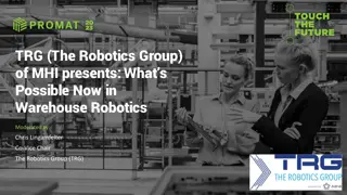 Warehouse Robotics Innovations: TRG Seminar Highlights