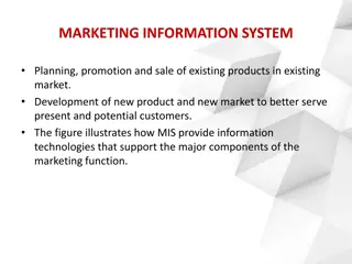 Marketing Information Systems