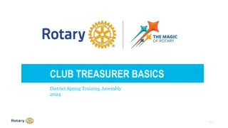 Club Treasurer Basics and Financial Controls for Effective Fund Management