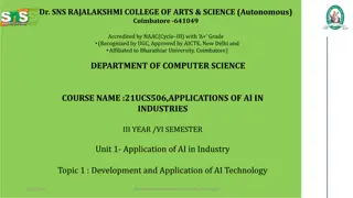 Industrial AI: Components, Applications, and Benefits