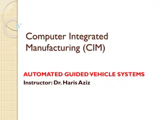 Automated Guided Vehicle Systems (AGVS) in Computer Integrated Manufacturing