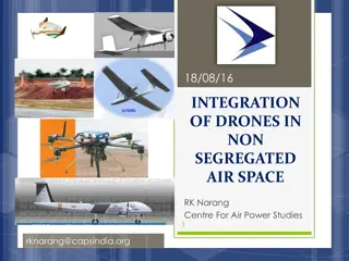 Challenges and Initiatives in Integrating Drones into Non-Segregated Airspace