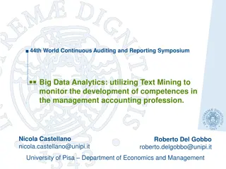Utilizing Text Mining to Monitor Competences in Management Accounting