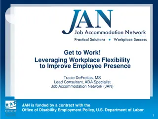 Leveraging Workplace Flexibility for Improved Employee Presence