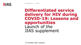 Differentiated Service Delivery for HIV Treatment During COVID-19 in Zambia