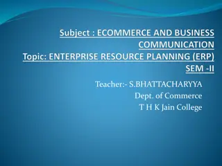 ERP Systems and Their Benefits