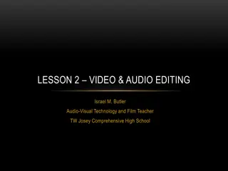 Mastering Video and Audio Editing Techniques