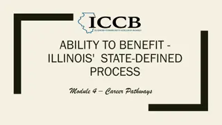 Career Pathways in Illinois for Educational and Career Success