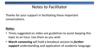 Academic Language Acquisition and Development Workshop
