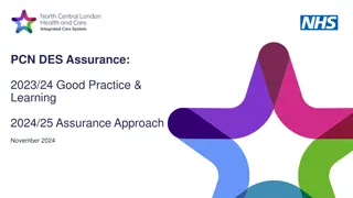 Primary Care Network DES Assurance 2023/24 Good Practice & Learning