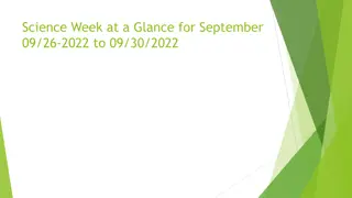 Exploring Conservation of Matter in Chemical Reactions - Science Week Overview