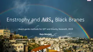 Enstrophy and AdS4 Black Branes: Avant-Garde Methods for QFT and Gravity