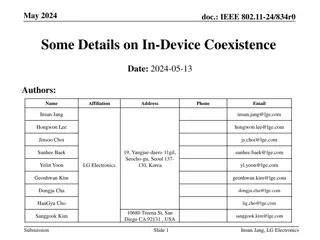 Exploring In-Device Coexistence in IEEE 802.11 Networks
