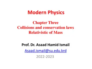 Collisions and Conservation Laws in Relativistic Mass