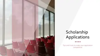 Scholarship Application Strategies for Competitive Success
