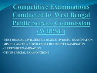 West Bengal Civil Service (Executive) Examination Details