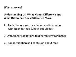 Human Evolution and Variability: Understanding Our Differences