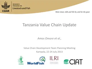 Tanzania Dairy Value Chain Development 2012-2014 Updates