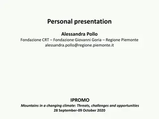 Environmental Effects of Climate Change in Piedmont: A Regional Strategy Approach