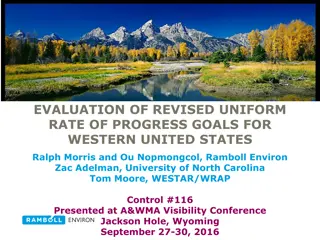 Air Quality Studies in Western United States