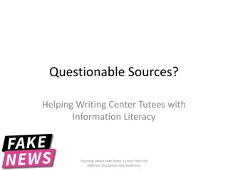 Unraveling Information Literacy: Combatting Fake News Through Critical Thinking