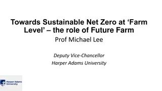 Sustainable Farming Practices for Net-Zero Emissions