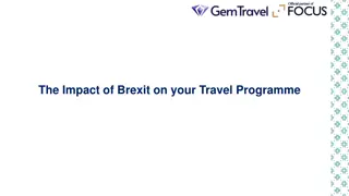 Impact of Brexit on Travel Programmes: Essential Passport and Visa Information