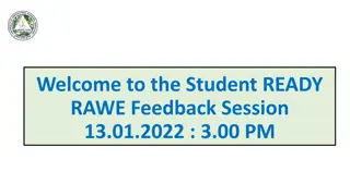 Student Feedback Session: Extension Activities & Benefits in RAWE Villages